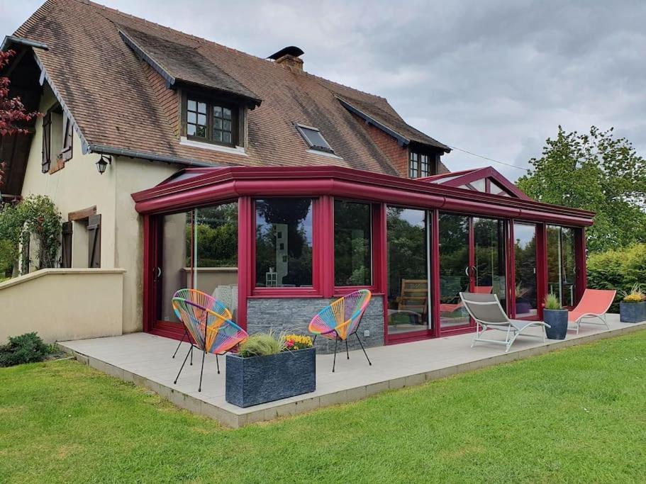 Villa La Mare Aux Chevres Reux Exterior foto